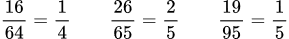 16/64 26/65 19/95